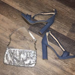 ❄️Express Silver Metal Mesh Handbag ❄️